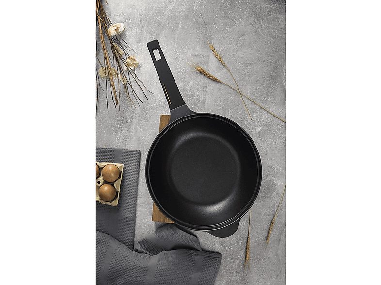 Batería de cocina - BERGNER PK8742, 2.2 l, Aluminio forjado, Negro — foto 3