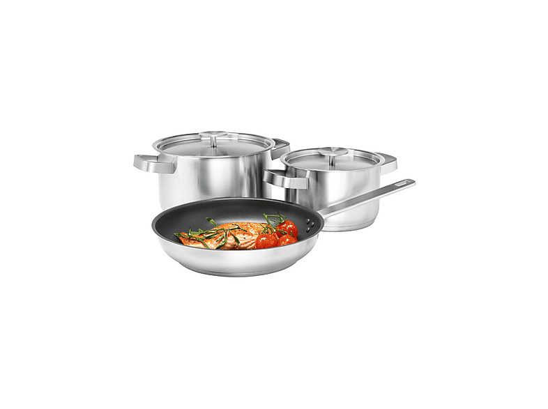 Batería de cocina - ELECTROLUX 902 979 821 3, 5 l, Acero inoxidable, Acero