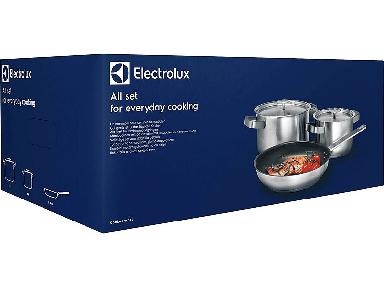Batería de cocina - ELECTROLUX 902 979 821 3, 5 l, Acero inoxidable, Acero — foto 6