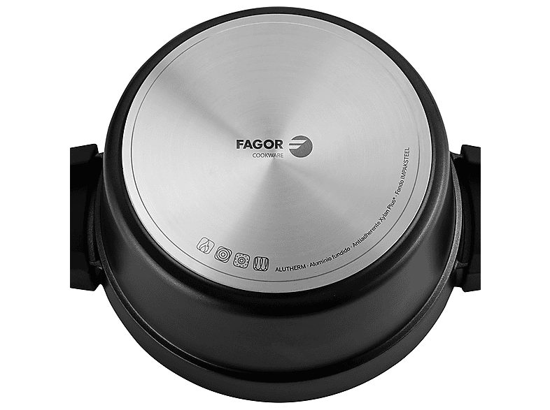 Batería de cocina - FAGOR Alutherm, Batería Cocina Inducción 5 Piezas, Antiadherente sin PFOA, Aluminio Fundido, Cazuelas Sart, 24 cm, Ninguno — foto 9