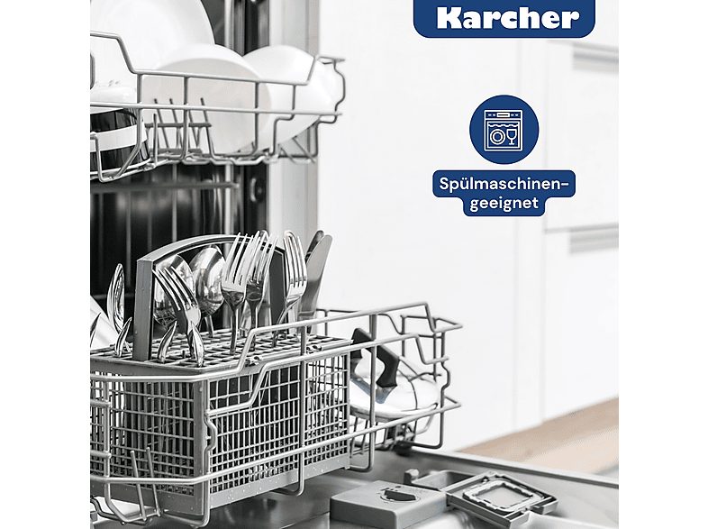 Batería de cocina - KARCHER 112914, 16 l, Aluminio, Negro — foto 7