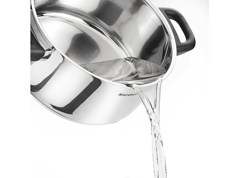 Batería de cocina - KARCHER Mia, 14.9 l, Edelstahl, Inox — foto 3