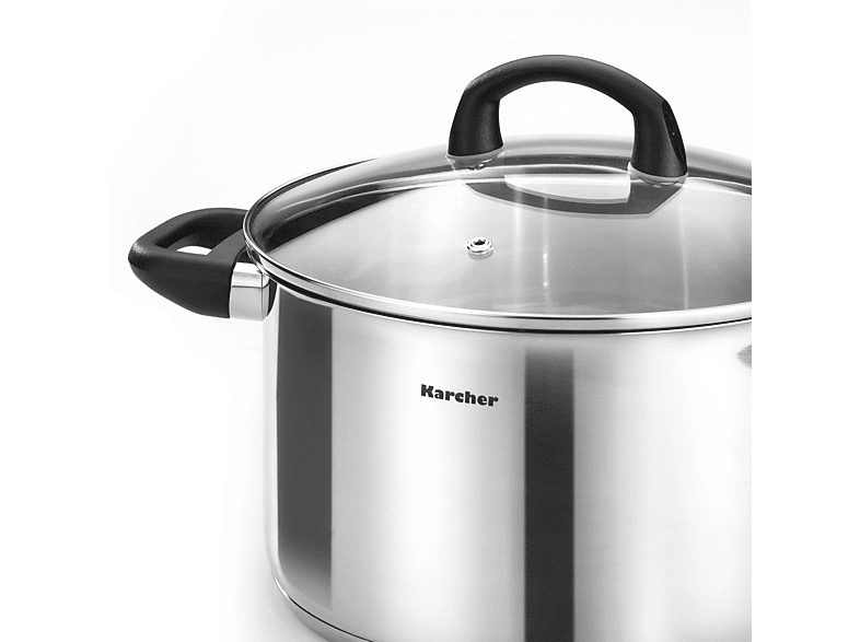 Batería de cocina - KARCHER Mia, 14.9 l, Edelstahl, Inox — foto 4