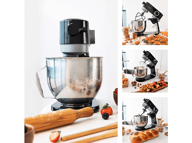 Batidora Amasadora - CECOTEC Twist&Fusion 4000 Luxury, 800 W, Multicolor — foto 4