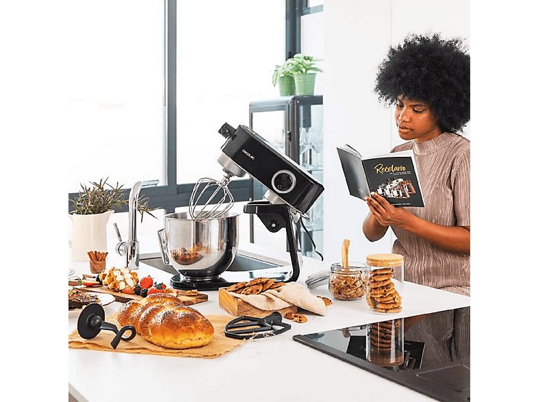 Batidora Amasadora - CECOTEC Twist&Fusion 4000 Luxury, 800 W, Multicolor — foto 5