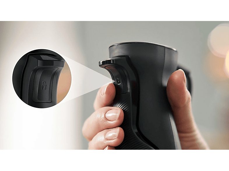 Batidora de mano - BOSCH MSM6M621, 1000 W, 12 velocidades, Negro, Acero inoxidable — foto 7