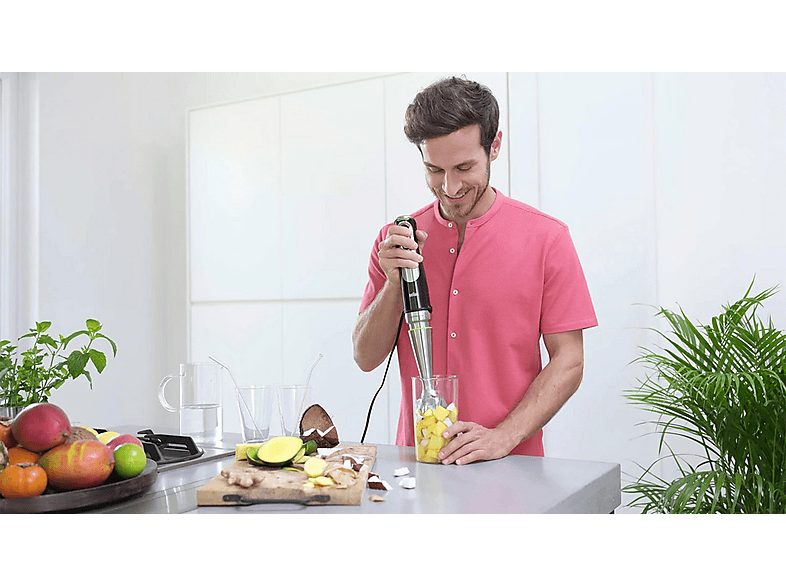 Batidora de mano - BRAUN Minipimer 9 MQ9187XLI, 1200 W, 3 velocidades, Negro — foto 8