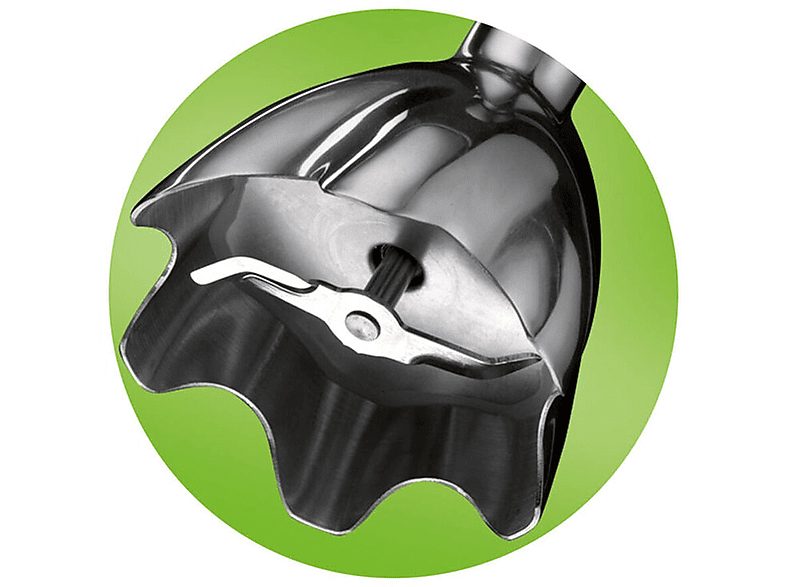 Batidora de mano - BRAUN MQ 525 Omelette, 600 W, 2 velocidades, Blanco/Gris — foto 2