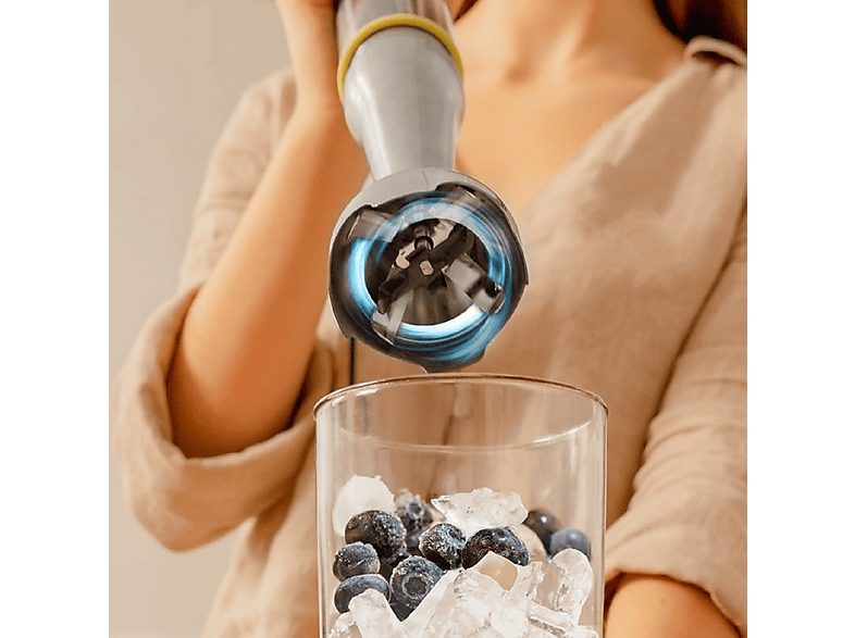 Batidora de mano - CECOTEC Katana 15 TotalDestroy Smash B, 1500 W, 21 velocidades, Negro — foto 9