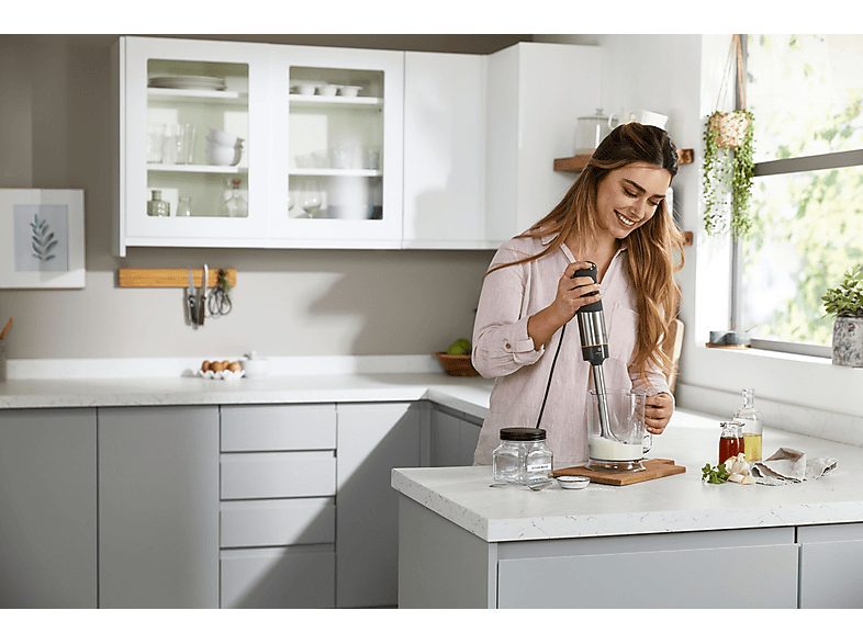 Batidora de mano - KENWOOD 1, 1000 W, Totalmente variable velocidades, Inox — foto 4