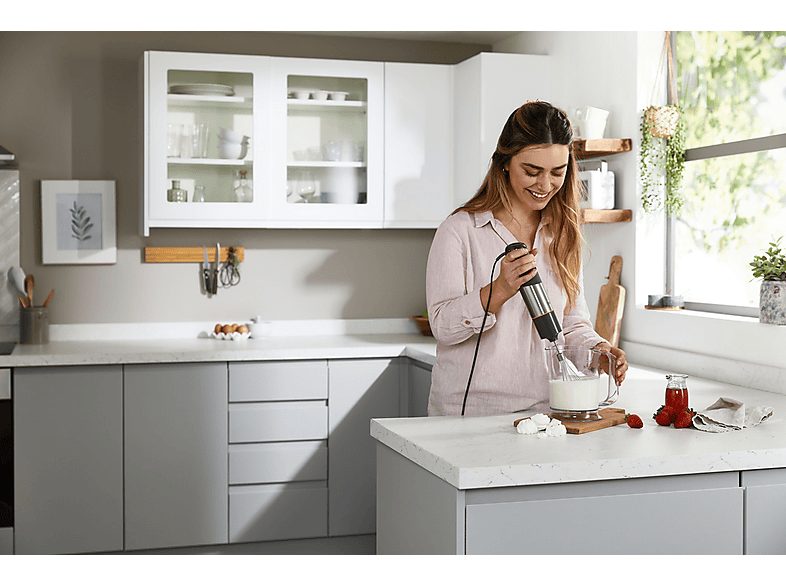 Batidora de mano - KENWOOD 1, 1000 W, Totalmente variable velocidades, Inox — foto 5