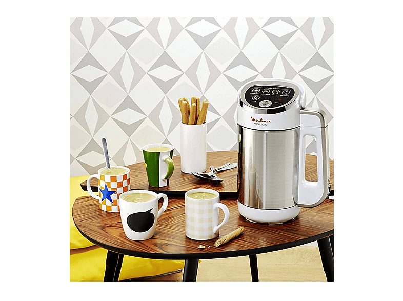 Batidora de mano - MOULINEX LM841110, 980 W, 1 velocidades, Inox — foto 4