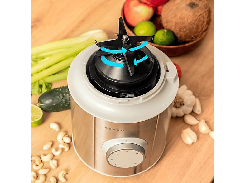 Batidora de vaso - CECOTEC Grand Katana 2700MAX Total Destroy W, 2700 W, 1.8 l, Multicolor — foto 2
