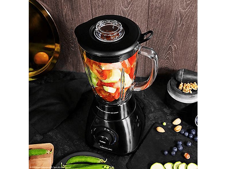 Batidora de vaso - CECOTEC Power Black Titanium 1800 Smart, 1800 W, 2.1 l, Multicolor — foto 5