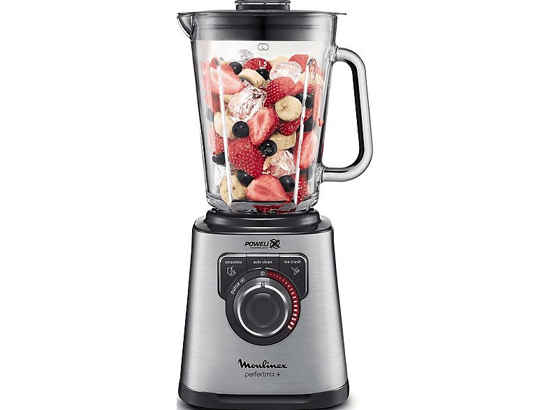 Batidora de vaso - MOULINEX LM811D10, 1200 W, 2 l, Inox — foto 4