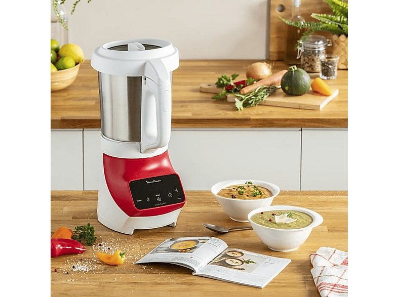 Batidora de vaso - MOULINEX LM924500, 1100 W, 5000 ml, Blanco — foto 4