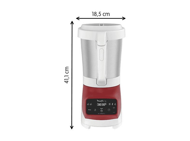 Batidora de vaso - MOULINEX LM924500, 1100 W, 5000 ml, Blanco — foto 5