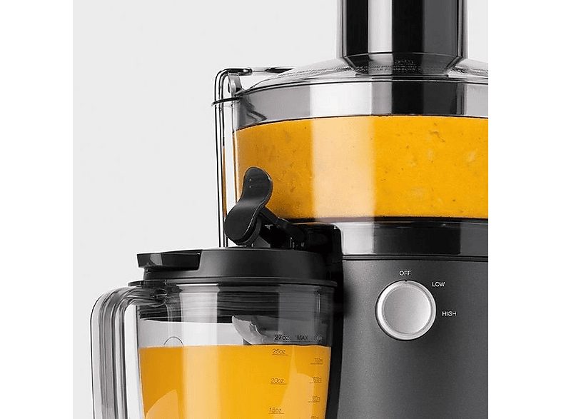 Batidora de vaso - NUTRIBULLET NBJ100G, 800 W, 1.5 l, Inox — foto 2