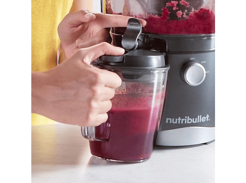 Batidora de vaso - NUTRIBULLET NBJ100G, 800 W, 1.5 l, Inox — foto 3