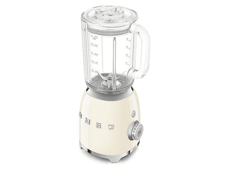 Batidora de vaso - SMEG BLF03CREU, 800 W, 1.5 l, Inoxidable — foto 2