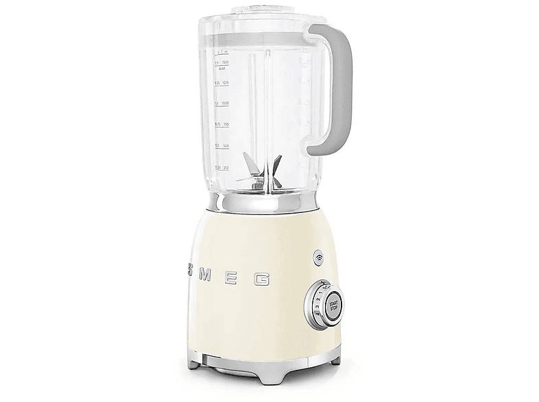 Batidora de vaso - SMEG BLF03CREU, 800 W, 1.5 l, Inoxidable — foto 3