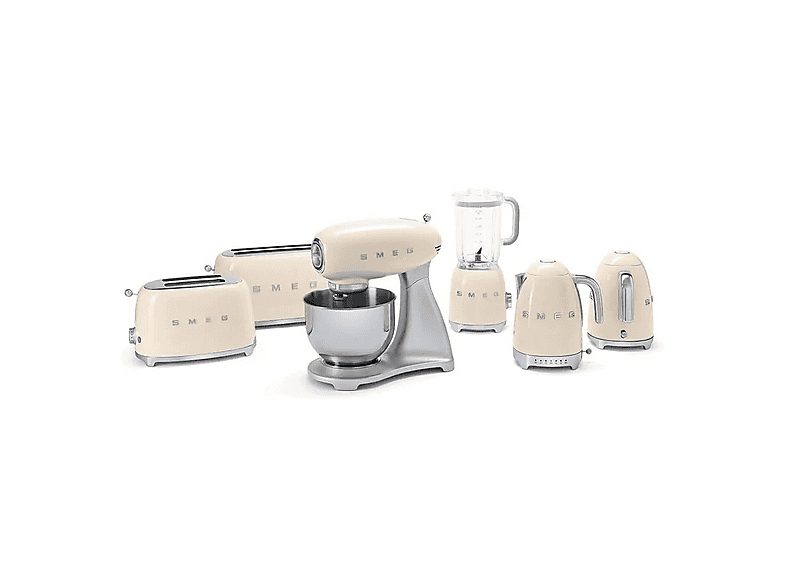 Batidora de vaso - SMEG BLF03CREU, 800 W, 1.5 l, Inoxidable — foto 4