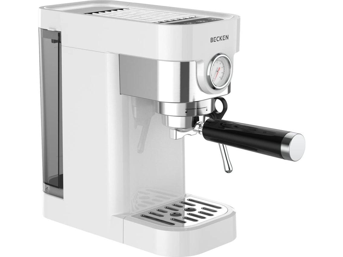 Cafetera Manual BECKEN BCMS9308 (20 bar - Café Molido - Blanco) — foto 4