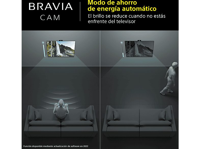 Cámara - Sony Bravia Cam CMU-BC1, Accesorio de TV para Bravia TV, Web Cam X1, Con conexión USB, Negro — foto 4