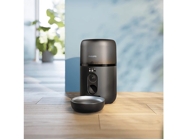 Comedero automático inteligente - Philips PAW5320/02, Detección Movimiento, Programación Comidas, Notificación Reposición, Cámara/Audio HD, Aplicación — foto 2