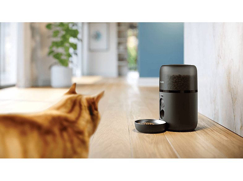 Comedero automático inteligente - Philips PAW5320/02, Detección Movimiento, Programación Comidas, Notificación Reposición, Cámara/Audio HD, Aplicación — foto 5