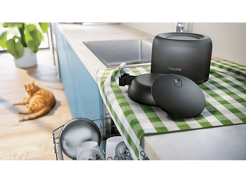 Comedero automático inteligente - Philips PAW5320/02, Detección Movimiento, Programación Comidas, Notificación Reposición, Cámara/Audio HD, Aplicación — foto 8