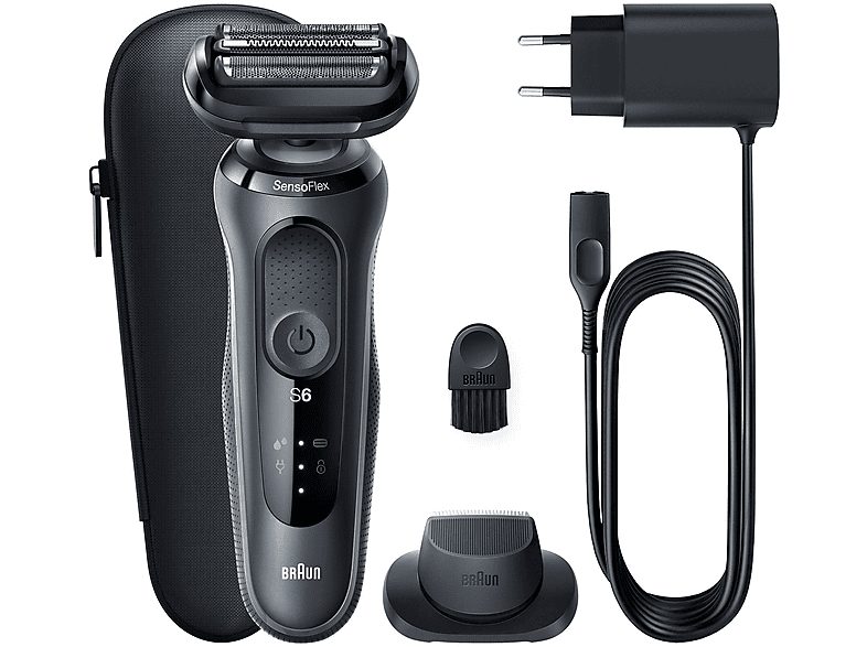 Cortapelos - BRAUN Afeitadora Braun Serie 6 N1200 S Negra, 50 min, Black — foto 2