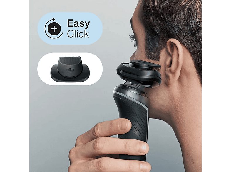 Cortapelos - BRAUN Afeitadora Braun Serie 6 N1200 S Negra, 50 min, Black — foto 3