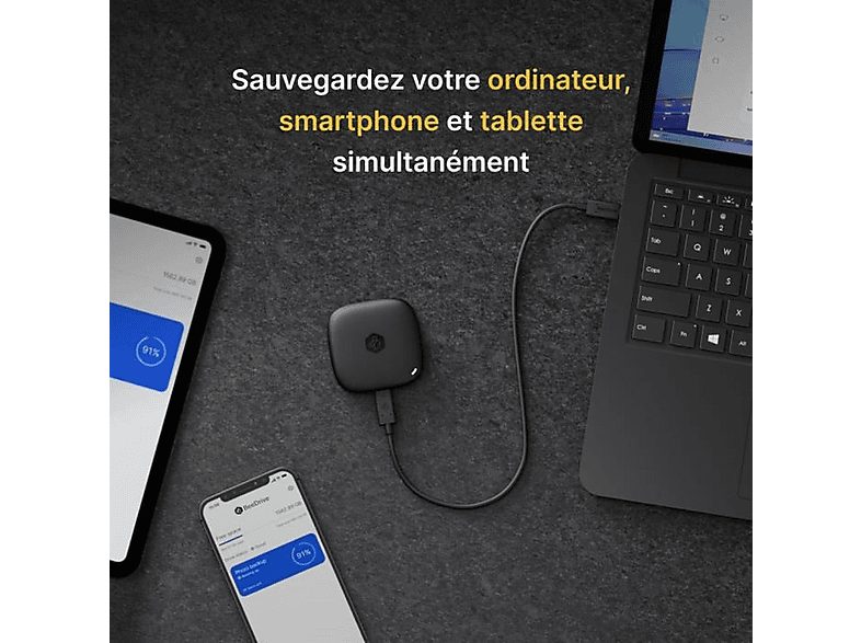 Disco duro externo 1 TB - SYNOLOGY BDS70-1T, 2,5 ", SSD, Negro — foto 5