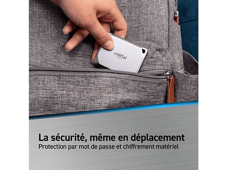 Disco duro externo 2 TB - CRUCIAL CT2000X9PROSSD9, SSD, Not available — foto 5