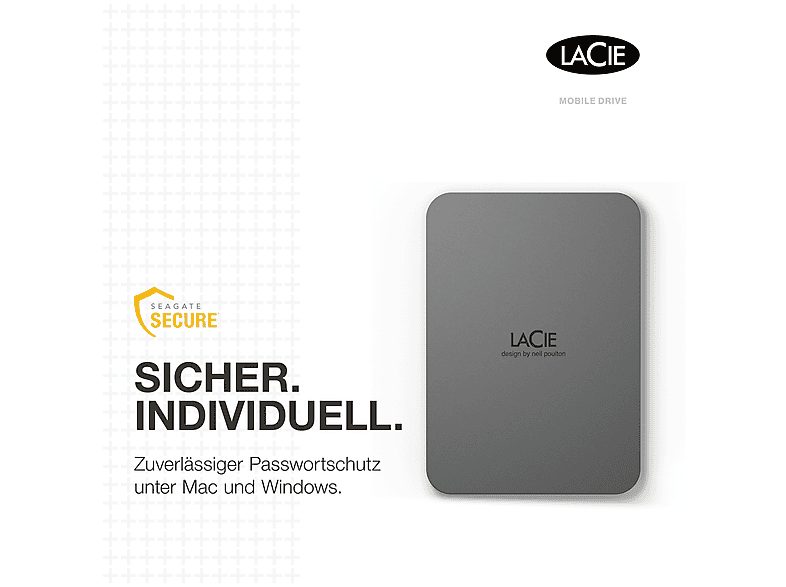 Disco duro externo 2 TB - LACIE STLR2000400, 2,5 HDD — foto 6