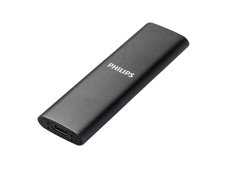 Disco duro externo 2 TB - PHILIPS FM02SS030P/00, SSD, Gris — foto 2