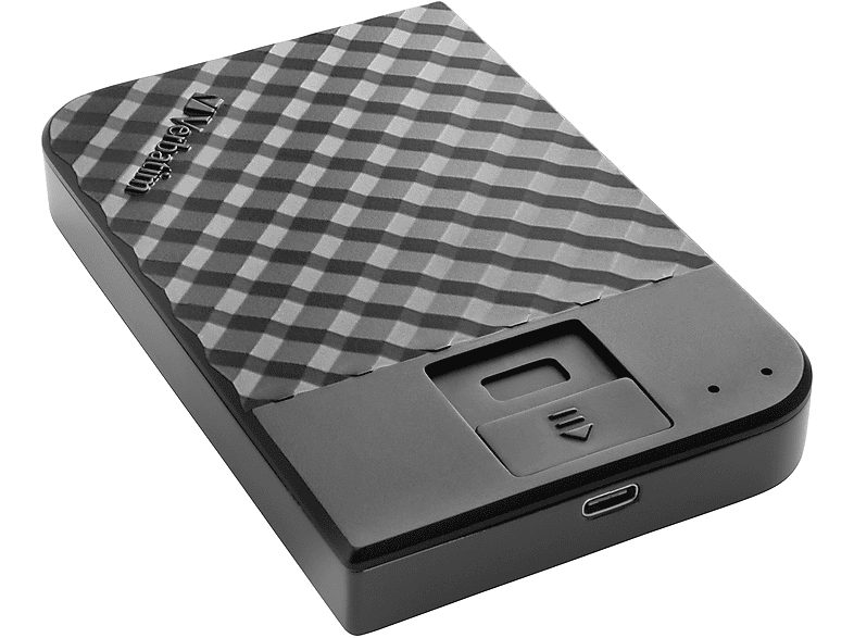 VERBATIM Disco duro externo 2 TB - VERBATIM 53651, 2,5 ", HDD, Negro