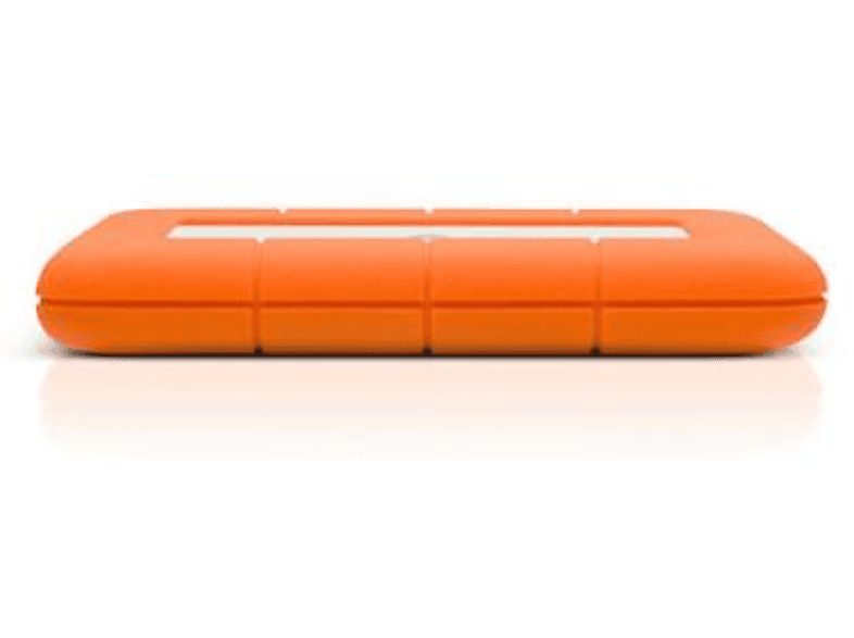 Disco duro externo 4 TB - Lacie Rugged Mini, Externo, Para Mac y Windows, Naranja — foto 2