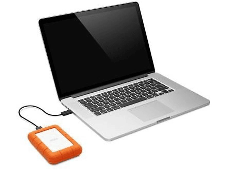 Disco duro externo 4 TB - Lacie Rugged Mini, Externo, Para Mac y Windows, Naranja — foto 7