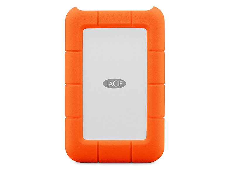 Disco duro externo 5 TB - LACIE STJJ5000400, 2,5 ", HDD, Plateado + naranja — foto 4