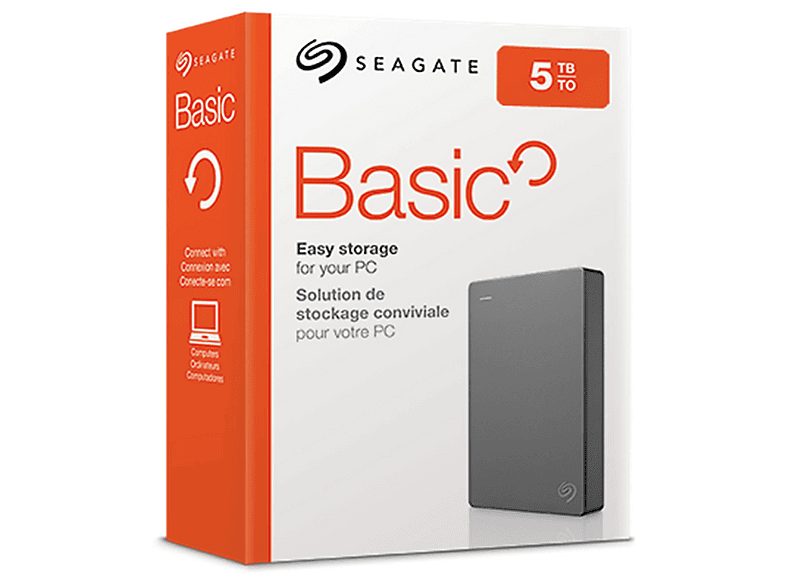Disco duro externo 5000 GB - SEAGATE STJL5000400, 2,5 ", HDD, 300 — foto 5