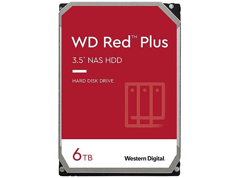 WD Disco duro HDD interno 6 TB - WD WD60EFPX, Interno, 300