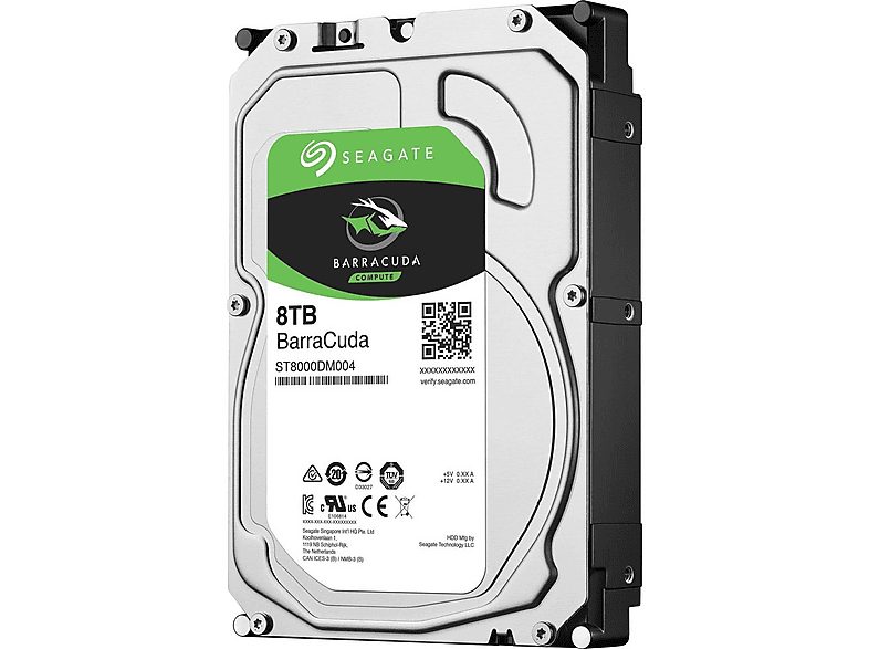 Disco duro HDD interno 8 TB - SEAGATE Barracuda ST8000DM004, Interno, Verde — foto 4