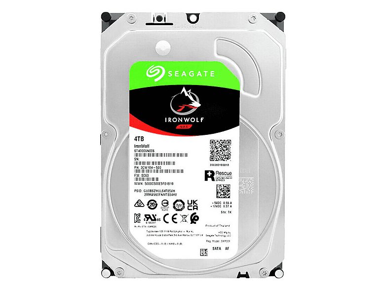 Disco duro interno 4 TB - SEAGATE ST4000VN006, Interno, 300 — foto 6