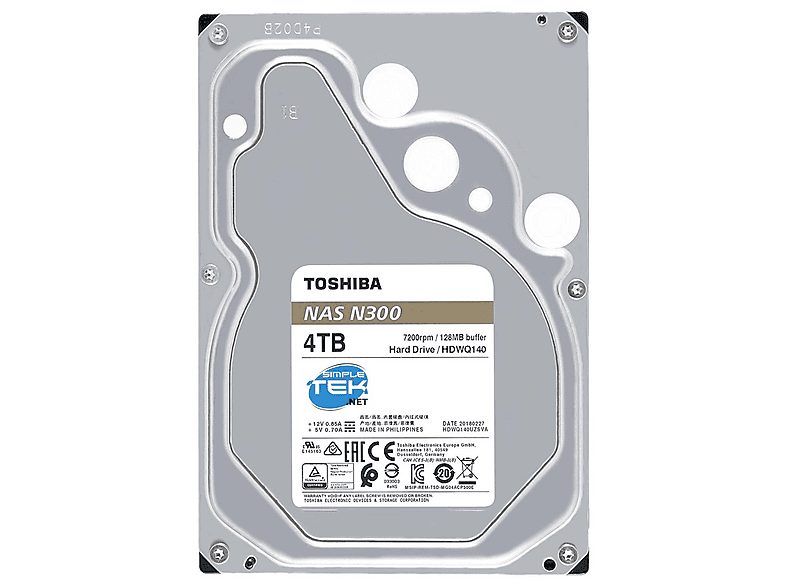Disco duro interno 4 TB - TOSHIBA MN10ADA400ES, Interno, Not available — foto 5