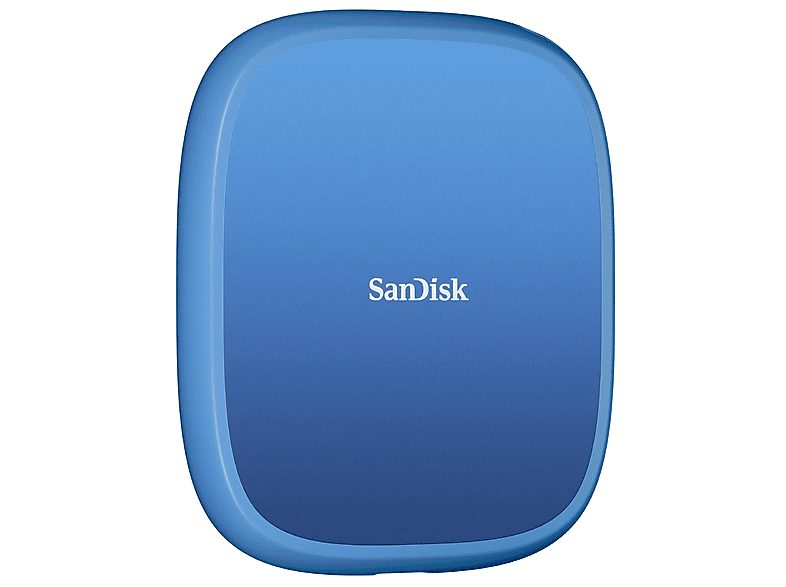 Disco duro SSD externo 1 TB - Sandisk Creator Phone SSD, Compatible con MagSafe, Hasta 1000MB/s lectura, Azul — foto 2