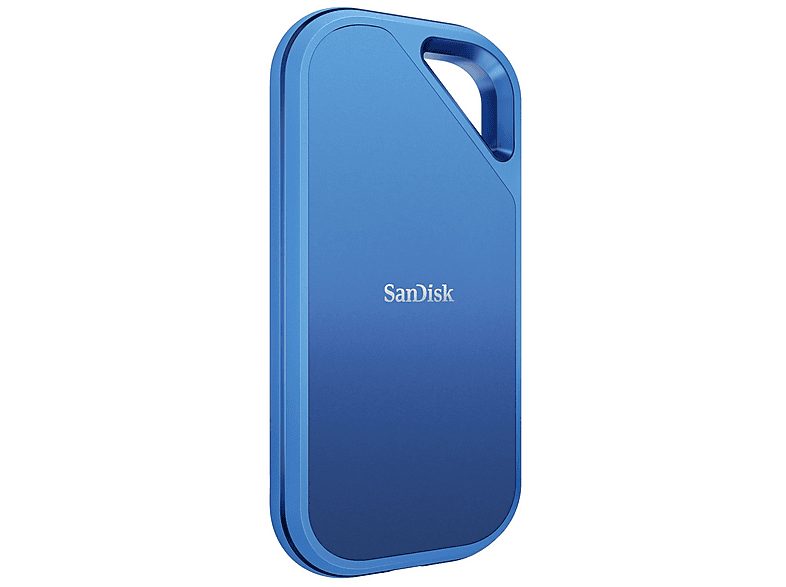 Disco duro SSD externo 1 TB - Sandisk Creator Pro Portable SSD, Hasta 2000/MBs de lectura, IP65, USB-C, Azul — foto 3