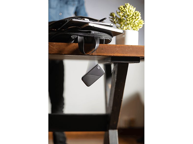 Disco duro SSD externo 1 TB - WD My Passport SSD, Portátil, Lectura 1050 MB/s, USB 3.2, Para Windows y Mac, Rojo — foto 10