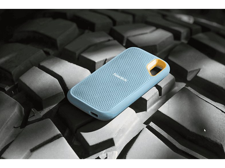 Disco duro SSD externo 1TB - SanDisk Extreme Portable SSD, 2.5", Hasta 1050 MB/s, NVMe, USB 3.2, IP65, Azul — foto 9